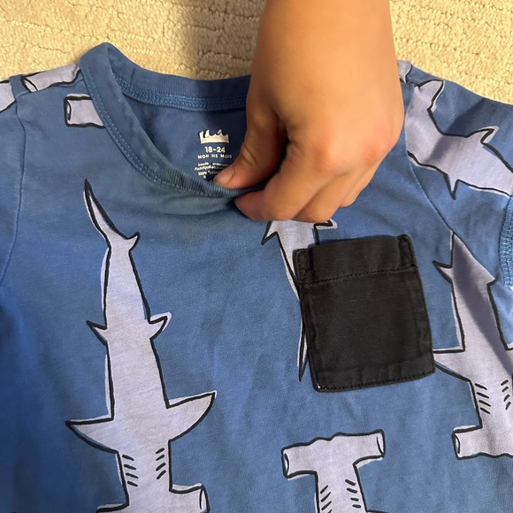 TEA collection short sleeve romper. 18-24 mo - Picture 3 of 3